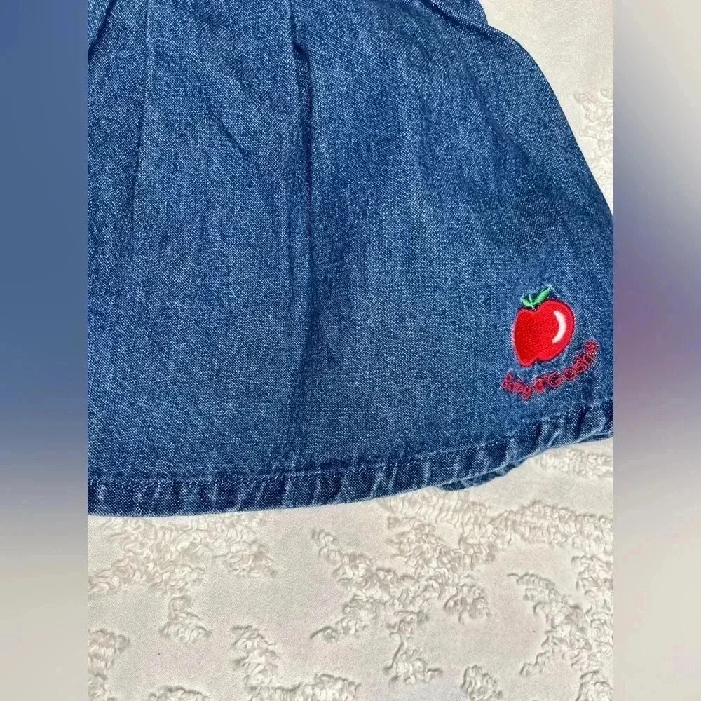Osh kosh denim dress with apple embroidery & Children Place Jean